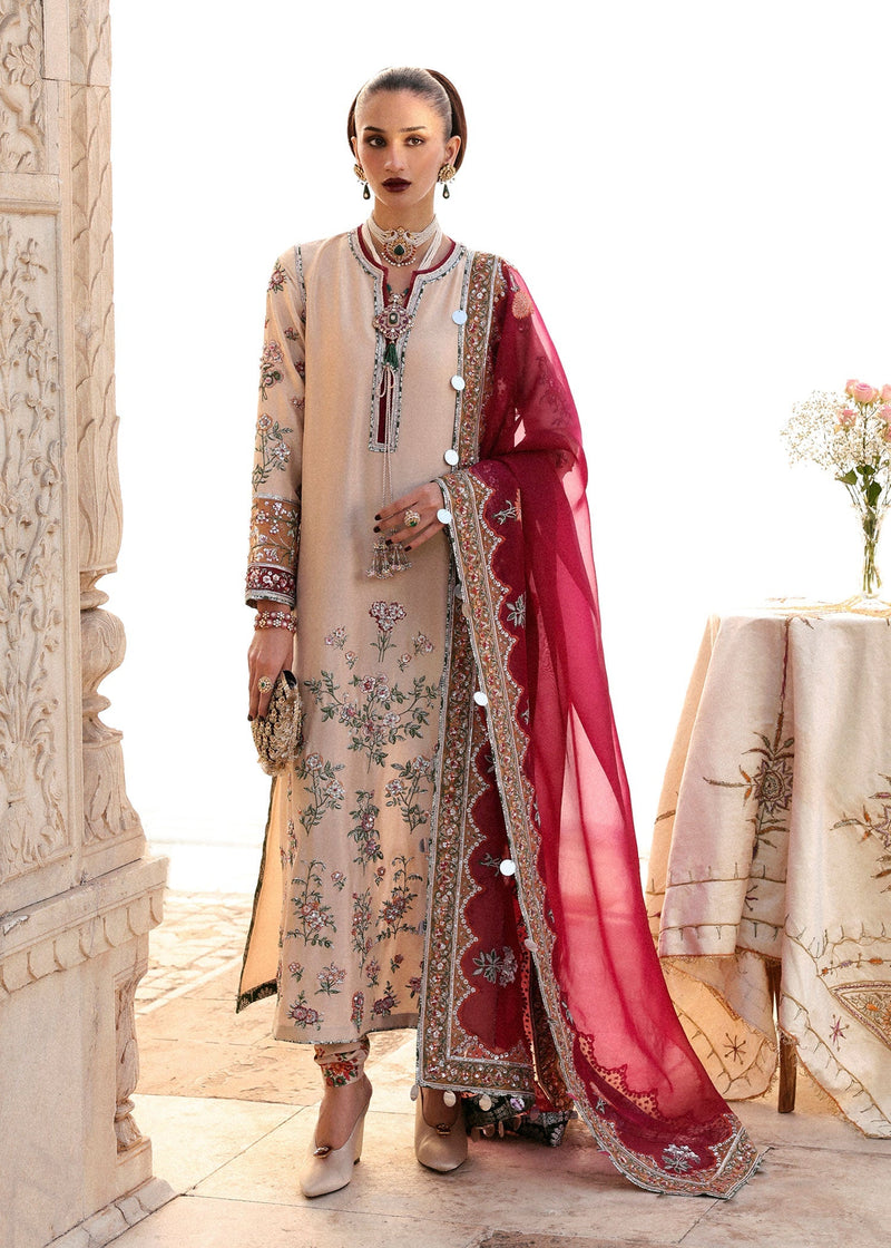 Hussain Rehar | Luxury Pret AW 25 | Florielle by Hussain Rehar - Designer Dress  - Type : Ladies Clothes - Available at Libayah - 100% Original 