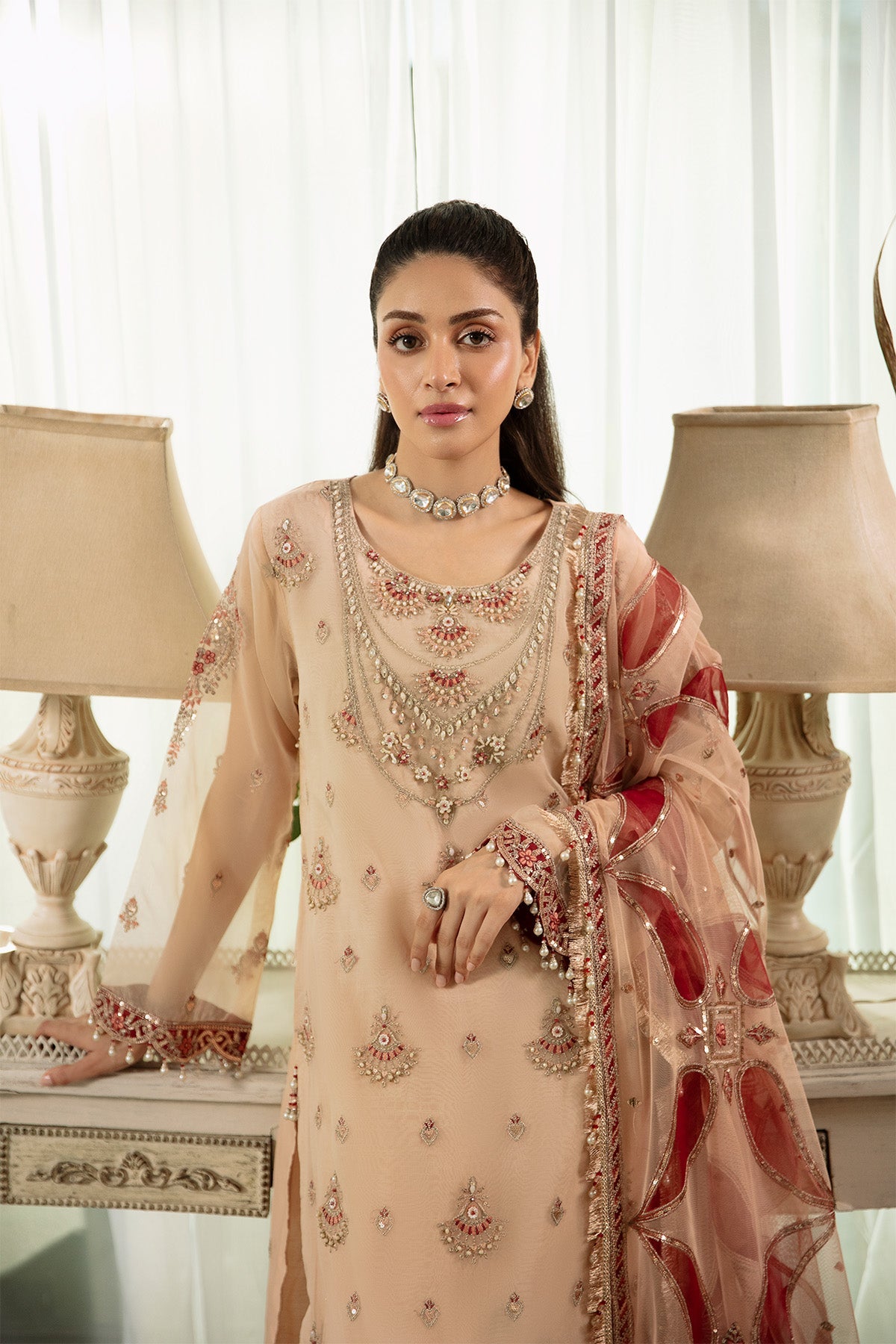 Raeesa Premium | Dehleez Formals | Dl 1037 by Raeesa Premium - Designer Dress  - Type : Ladies Clothes - Available at Libayah - 100% Original 
