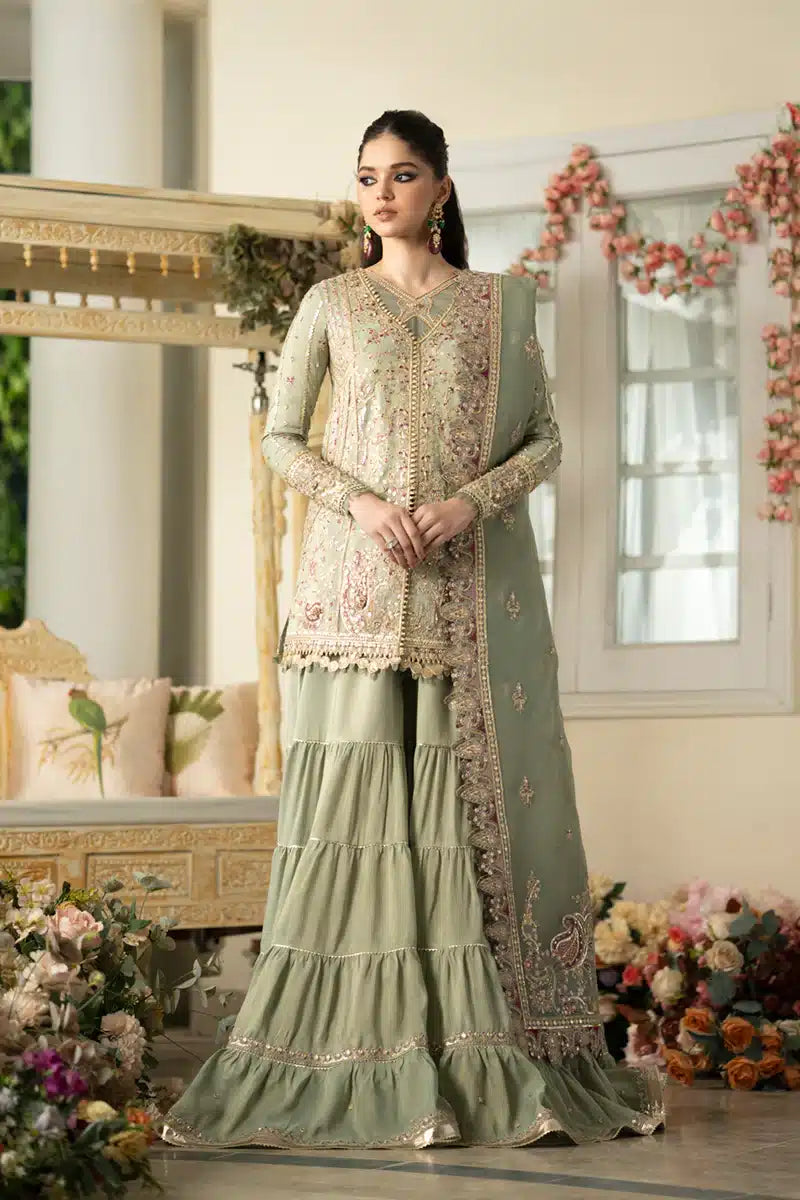 Qalamkar | Dilnaz Wedding Formals | DN-06 FARIZA by Qalamkar - Designer Dress  - Type : Wedding Dress - Available at Libayah - 100% Original 