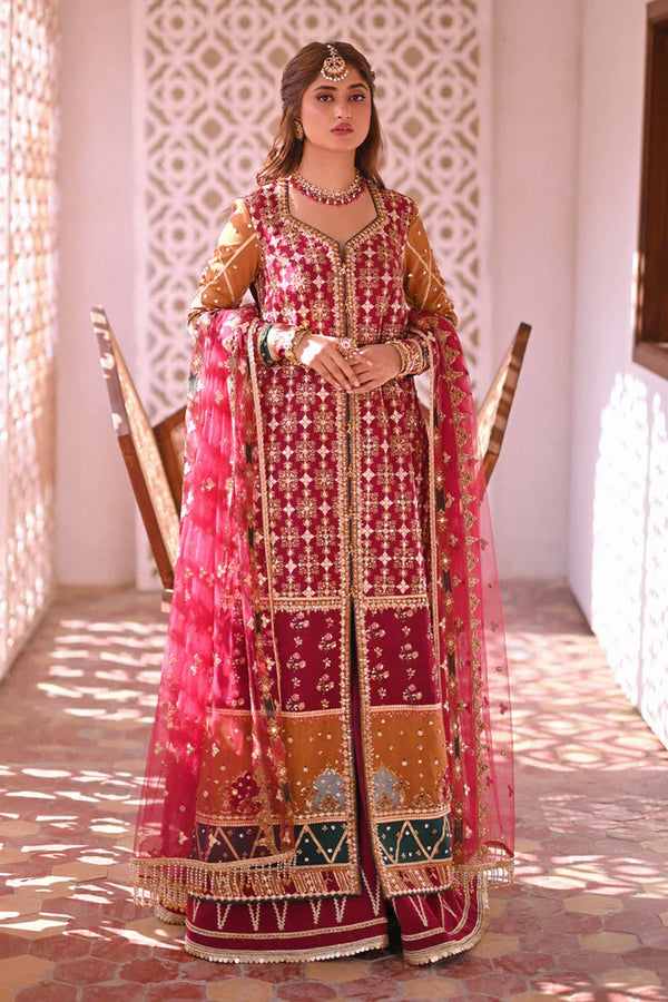 Qalamkar | Wedding Formals 2024 | SF-01 Riha by Qalamkar - Designer Dress - Type: Ladies Clothes - Available at Libayah - 100% Original