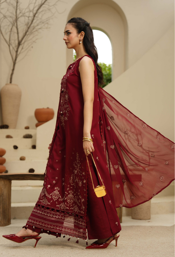 Humdum | Mushak26 | Mushak - D01 by Humdum - Designer Dress  - Type : Ladies Clothes - Available at Libayah - 100% Original 