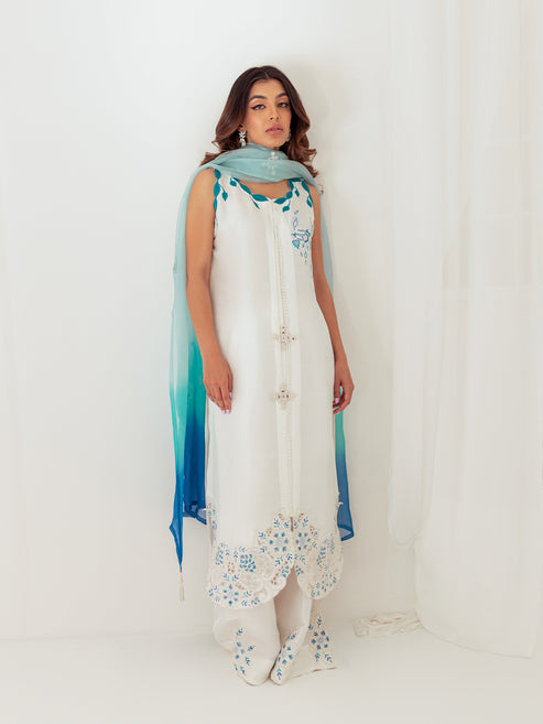 Farah Zubair | Luxury Pret | Saffiyah by Farah Zubair - Designer Dress - Type: Ladies Clothes - Available at Libayah - 100% Original