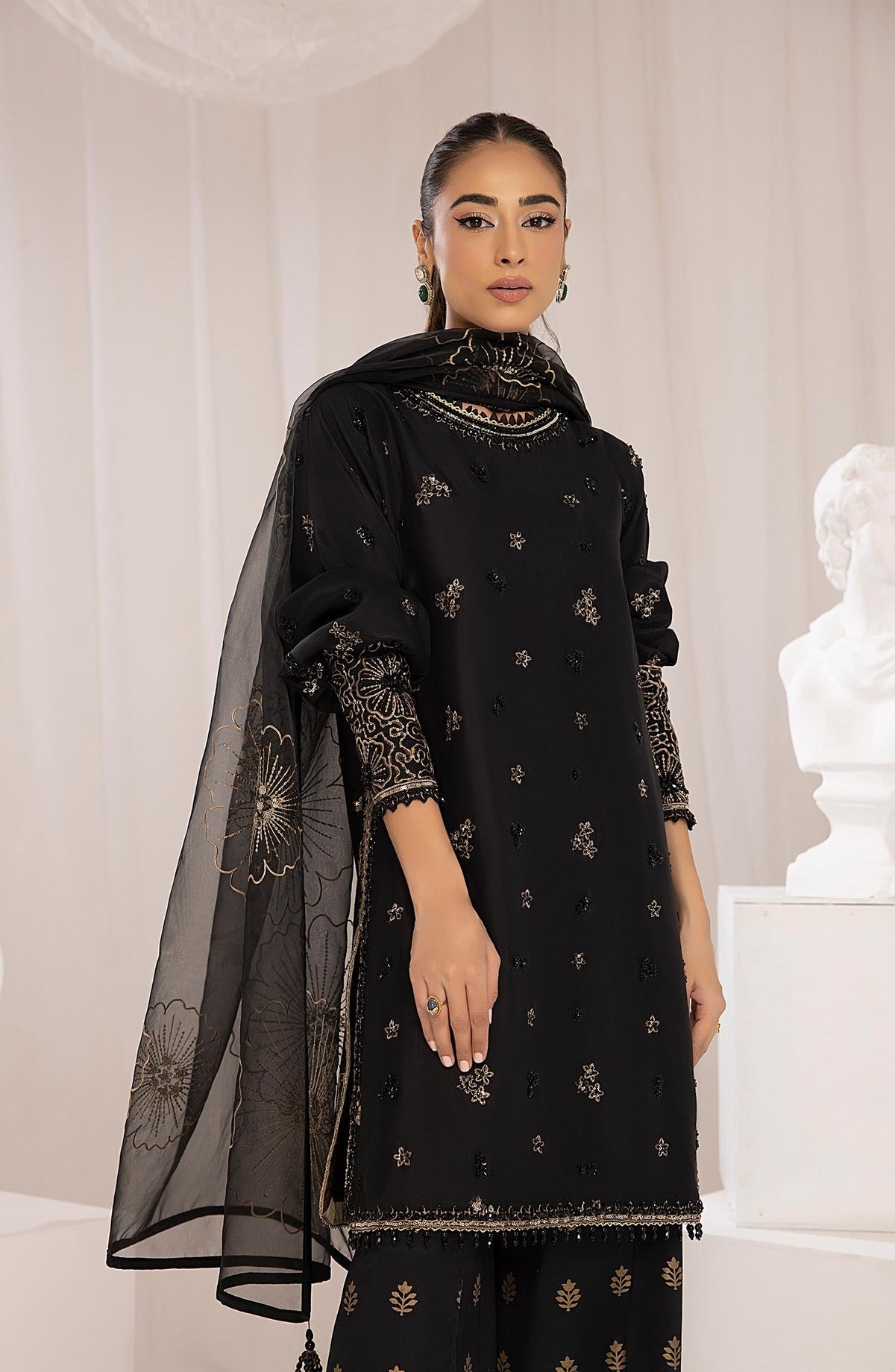 Mina Kashif | Luxury Pret | MK23-18 by Mina Kashif - Designer Dress - Type: Formal - Available at Libayah - 100% Original