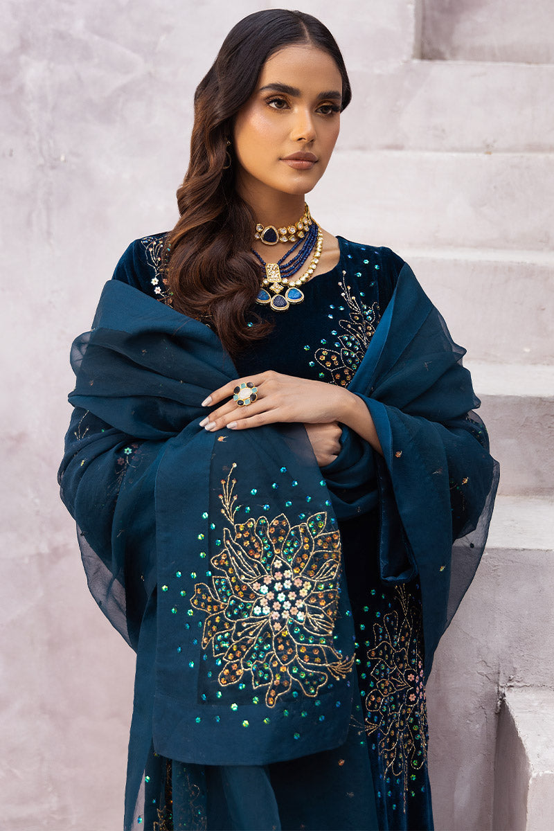 Chic Ophicial | Velveteen Luxury Fall Collection | Zaira by Chic Ophicial - Designer Dress - Type: Ladies Clothes - Available at Libayah - 100% Original