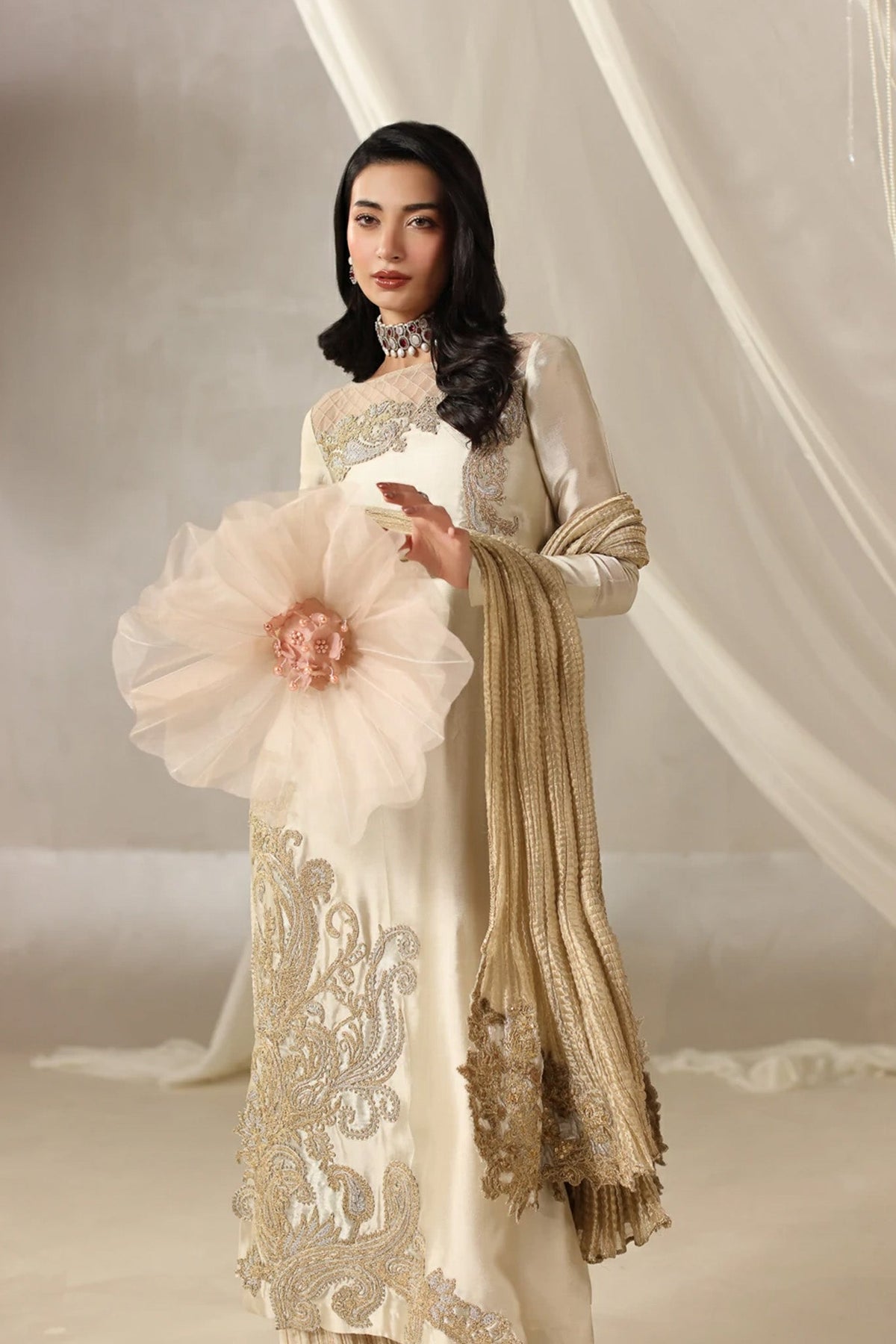 Musferah Saad | Into Twilight | Lyra by Musferah Saad - Designer Dress  - Type : Ladies Clothes - Available at Libayah - 100% Original 