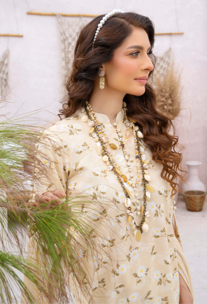 Humdum | Gardenia Lawn 24 | PLG 3 - D010 by HumDum - Designer Dress - Type: Ladies Clothes - Available at Libayah - 100% Original