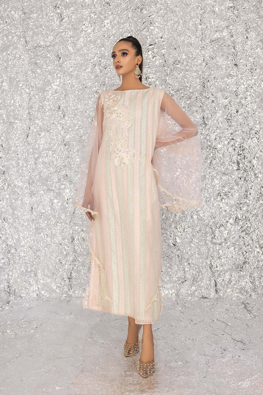 Mina Kashif | Luxury Pret | MK23-02 by Mina Kashif - Designer Dress - Type: Formal - Available at Libayah - 100% Original