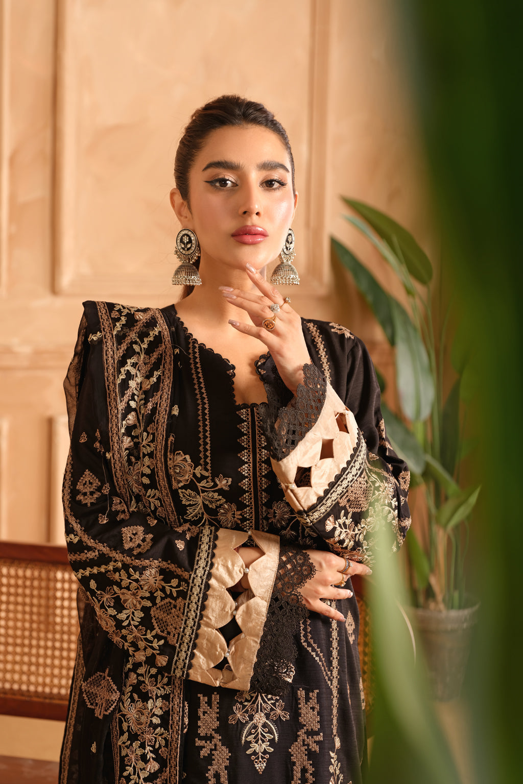 Johra | Shah Jahan Embroidered Viscose | JH-266-SJ by Johra - Designer Dress - Type: Luxury - Available at Libayah - 100% Original