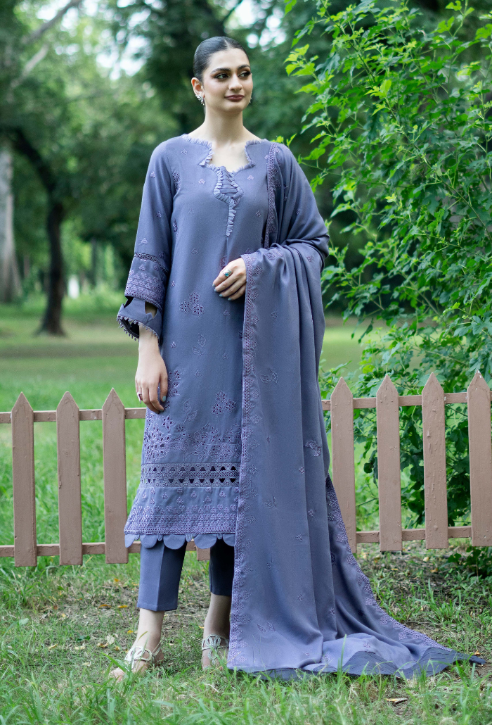 Hum Dum | Zephyr Wool Collection | Zephyr - D02 by HumDum - Designer Dress - Type: Luxury - Available at Libayah - 100% Original