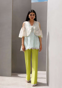 Afrozeh | Basic Pret 26 RTW | NACRE by Afrozeh - Designer Dress  - Type : Ladies Clothes - Available at Libayah - 100% Original 