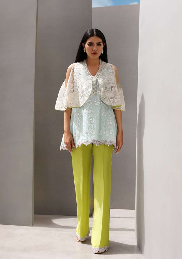 Afrozeh | Basic Pret 26 RTW | NACRE by Afrozeh - Designer Dress  - Type : Ladies Clothes - Available at Libayah - 100% Original 
