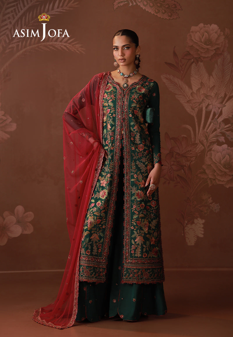 Asim Jofa | Zari Festive Collection | AJULD-08 by Asim Jofa - Designer Dress  - Type : Ladies Clothes - Available at Libayah - 100% Original 