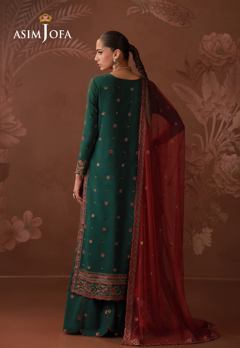 Asim Jofa | Zari Festive Collection | AJULD-08 by Asim Jofa - Designer Dress  - Type : Ladies Clothes - Available at Libayah - 100% Original 