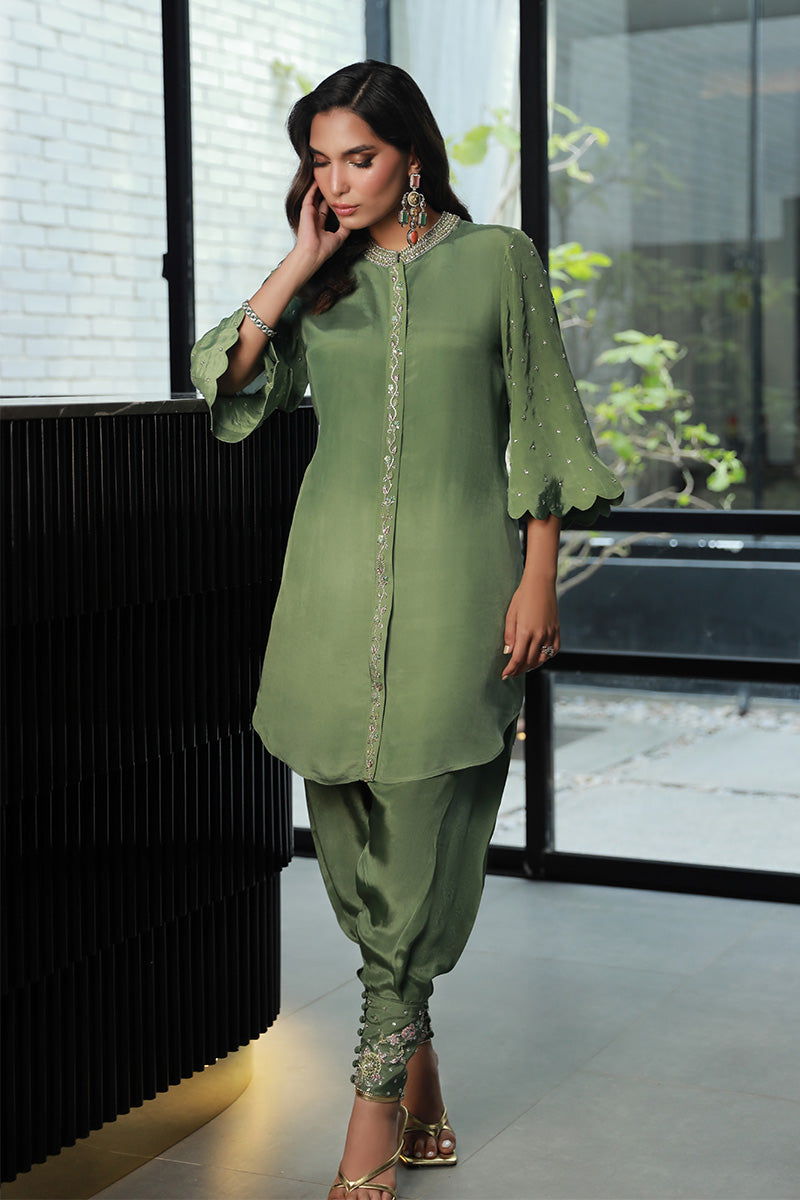 Wardha Saleem | Luxury Pret Traditional Wear | RAYA (2PC) by Wardha Saleem - Designer Dress - Type: Ladies Clothes - Available at Libayah - 100% Original