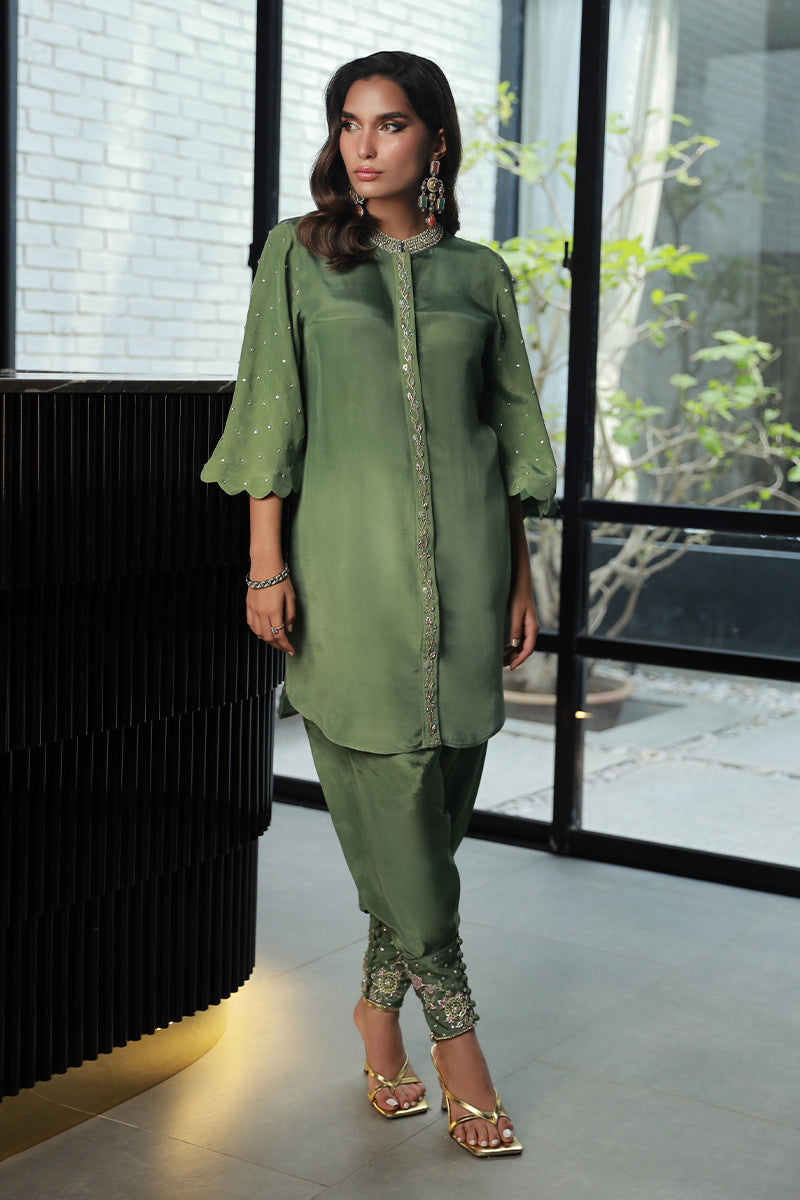 Wardha Saleem | Luxury Pret Traditional Wear | RAYA (2PC) by Wardha Saleem - Designer Dress - Type: Ladies Clothes - Available at Libayah - 100% Original
