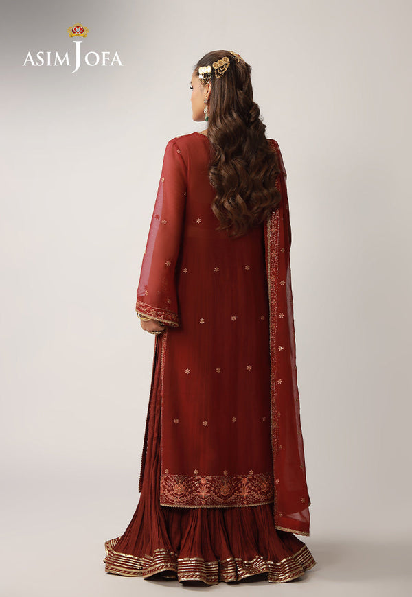 Asim Jofa | Layaan Festive Collection | AJULO-11 by Asim Jofa - Designer Dress  - Type : Ladies Clothes - Available at Libayah - 100% Original 