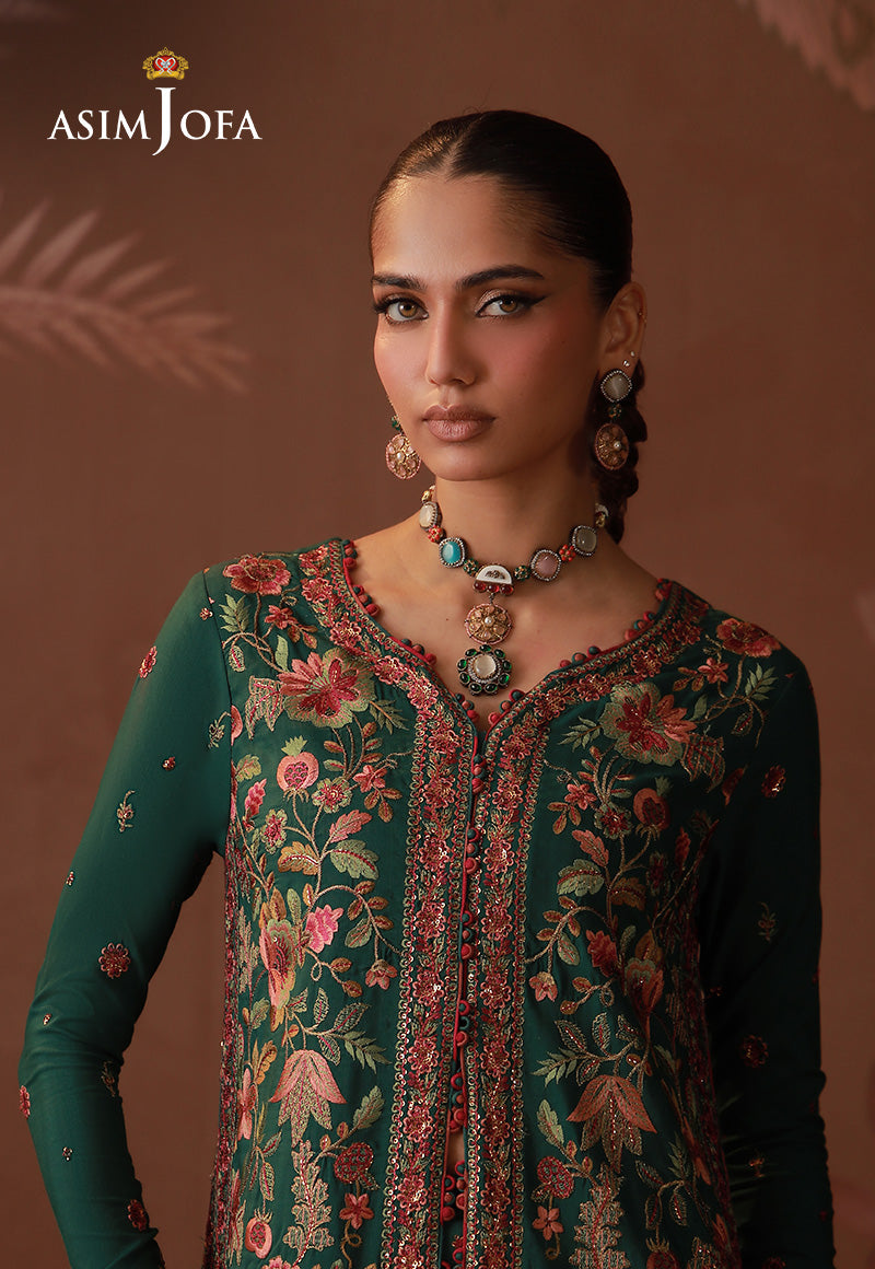Asim Jofa | Zari Festive Collection | AJULD-08 by Asim Jofa - Designer Dress  - Type : Ladies Clothes - Available at Libayah - 100% Original 