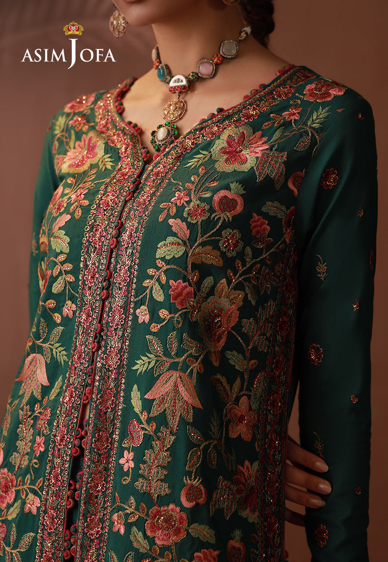 Asim Jofa | Zari Festive Collection | AJULD-08 by Asim Jofa - Designer Dress  - Type : Ladies Clothes - Available at Libayah - 100% Original 