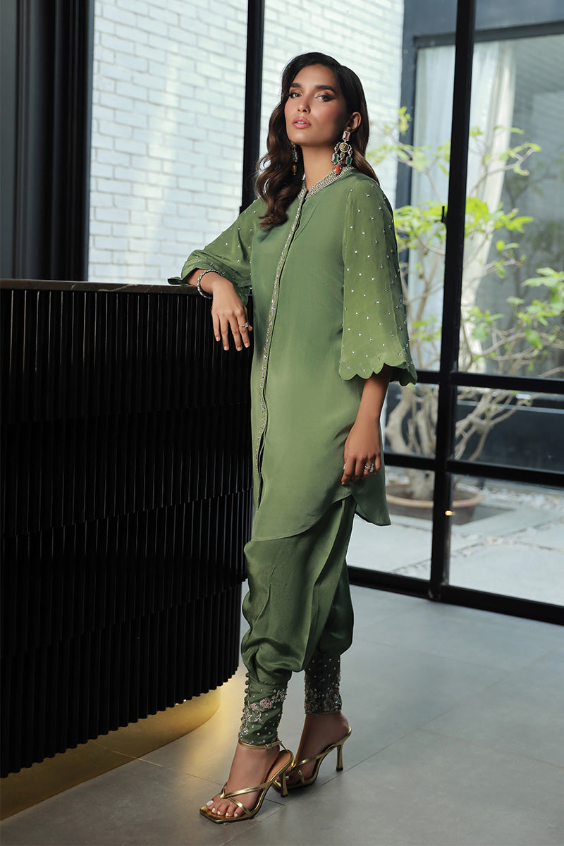 Wardha Saleem | Luxury Pret Traditional Wear | RAYA (2PC) by Wardha Saleem - Designer Dress - Type: Ladies Clothes - Available at Libayah - 100% Original