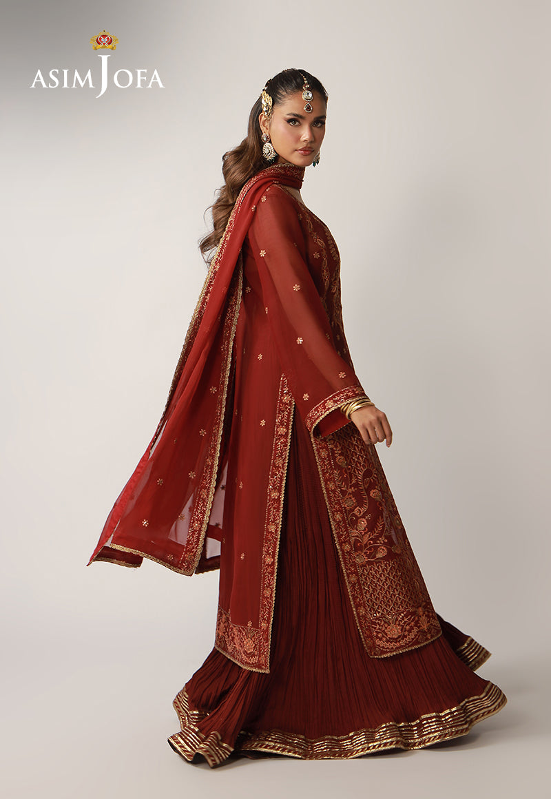 Asim Jofa | Layaan Festive Collection | AJULO-11 by Asim Jofa - Designer Dress  - Type : Ladies Clothes - Available at Libayah - 100% Original 