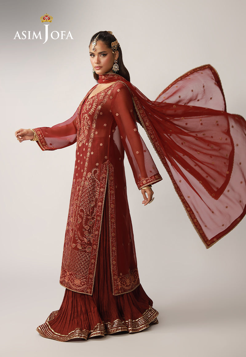 Asim Jofa | Layaan Festive Collection | AJULO-11 by Asim Jofa - Designer Dress  - Type : Ladies Clothes - Available at Libayah - 100% Original 