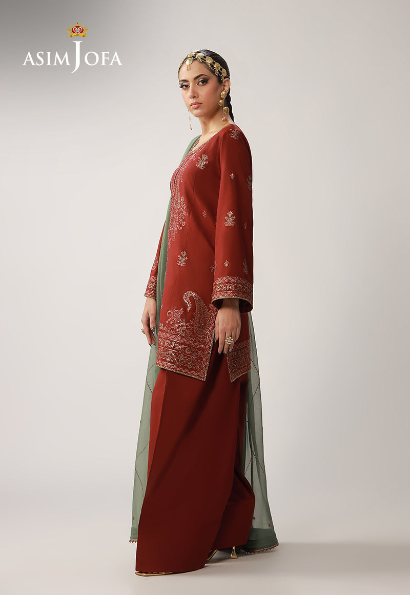 Asim Jofa | Layaan Festive Collection | AJULO-05 by Asim Jofa - Designer Dress  - Type : Ladies Clothes - Available at Libayah - 100% Original 