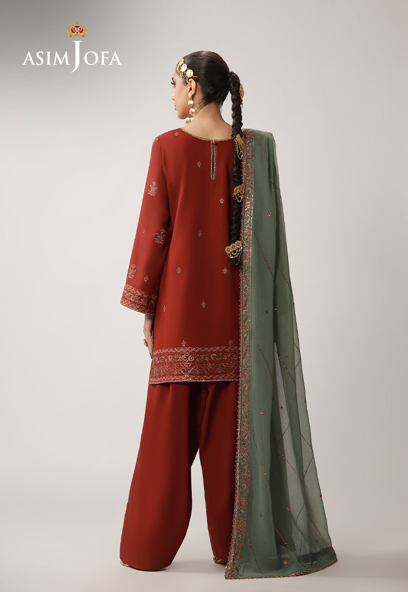 Asim Jofa | Layaan Festive Collection | AJULO-05 by Asim Jofa - Designer Dress  - Type : Ladies Clothes - Available at Libayah - 100% Original 