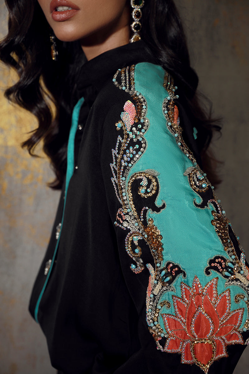 Wardha Saleem | Luxury Pret Fusion Wear | RANA by Wardha Saleem - Designer Dress - Type: Ladies Clothes - Available at Libayah - 100% Original