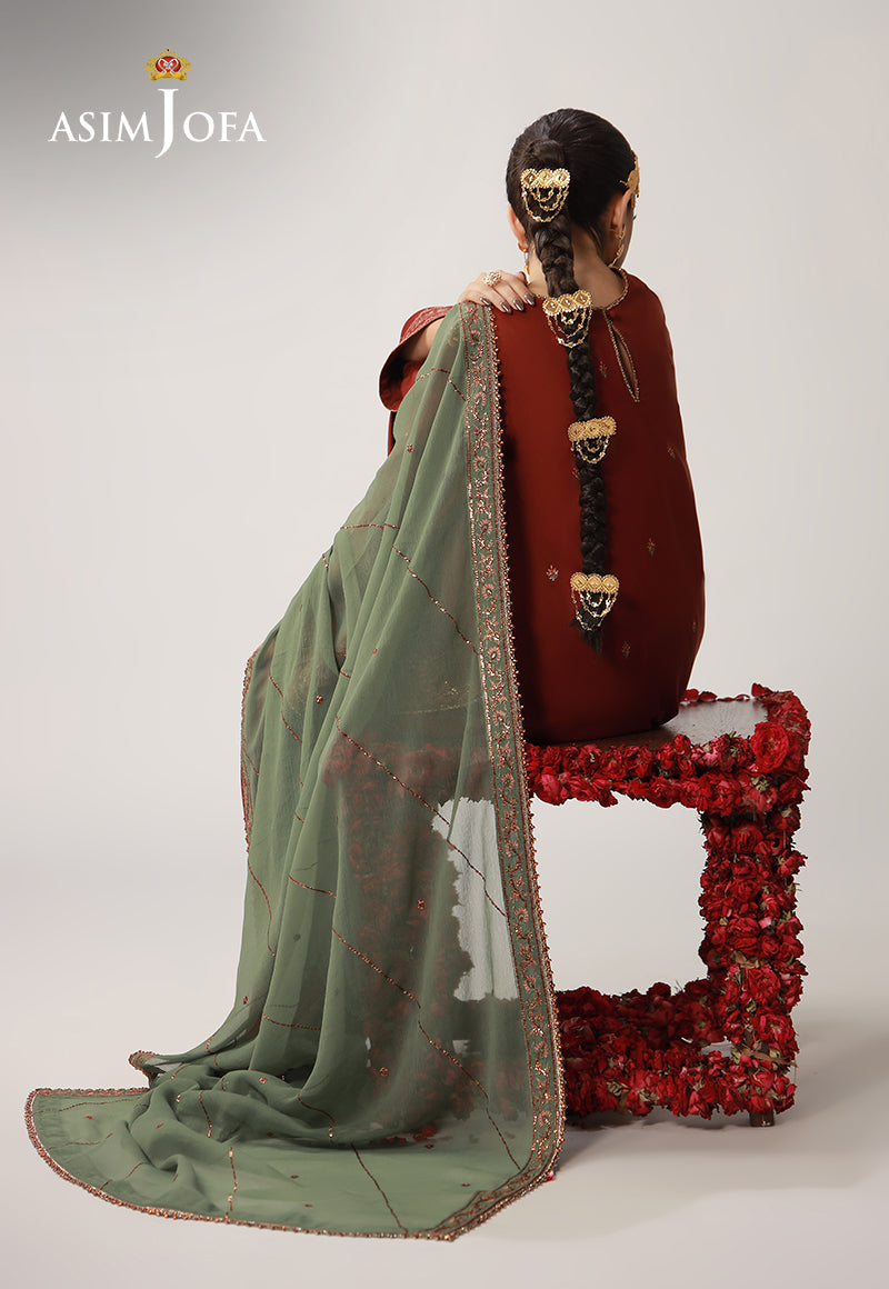 Asim Jofa | Layaan Festive Collection | AJULO-05 by Asim Jofa - Designer Dress  - Type : Ladies Clothes - Available at Libayah - 100% Original 