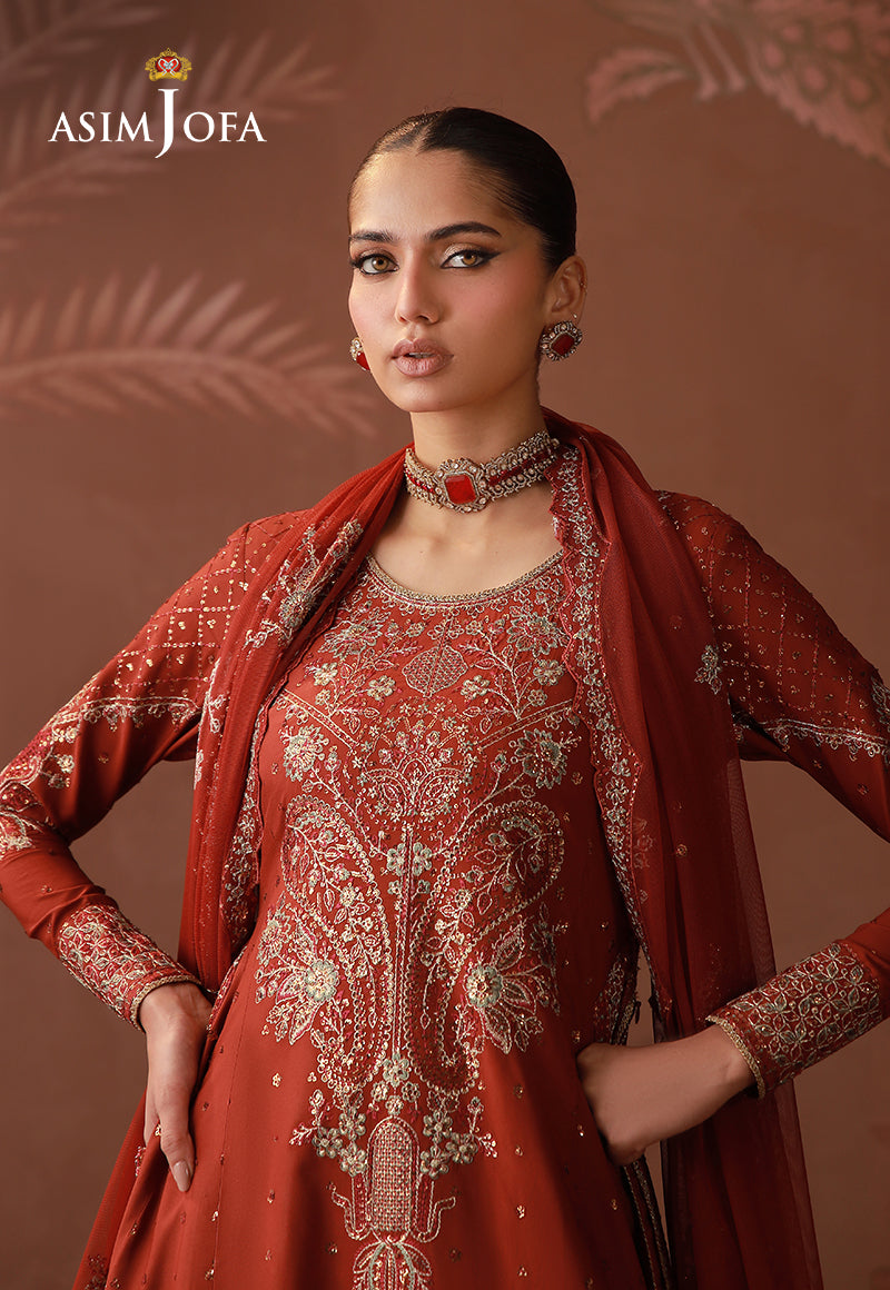 Asim Jofa | Zari Festive Collection | AJULD-02 by Asim Jofa - Designer Dress  - Type : Ladies Clothes - Available at Libayah - 100% Original 