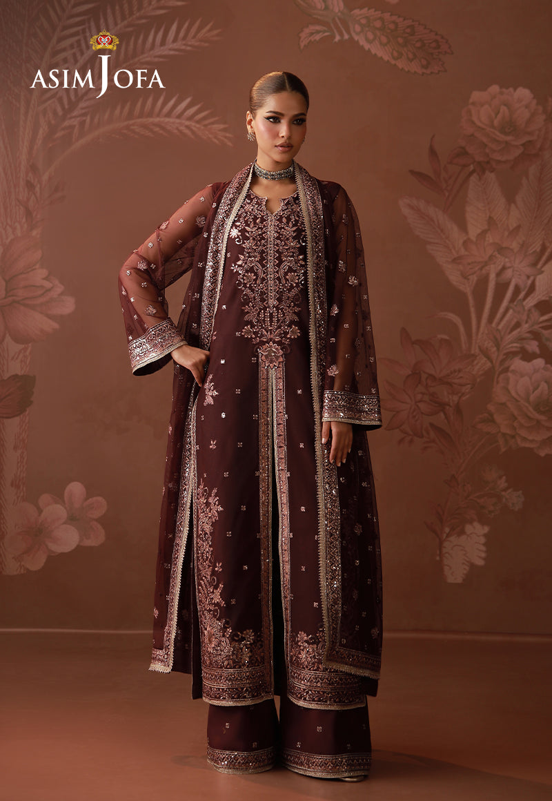 Asim Jofa | Zari Festive Collection | AJULD-07 by Asim Jofa - Designer Dress  - Type : Ladies Clothes - Available at Libayah - 100% Original 