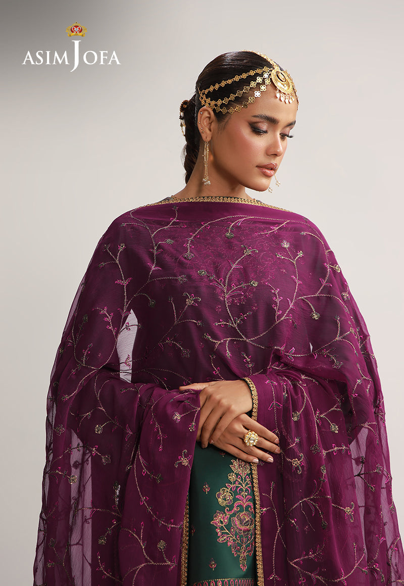 Asim Jofa | Layaan Festive Collection | AJULO-06 by Asim Jofa - Designer Dress  - Type : Ladies Clothes - Available at Libayah - 100% Original 