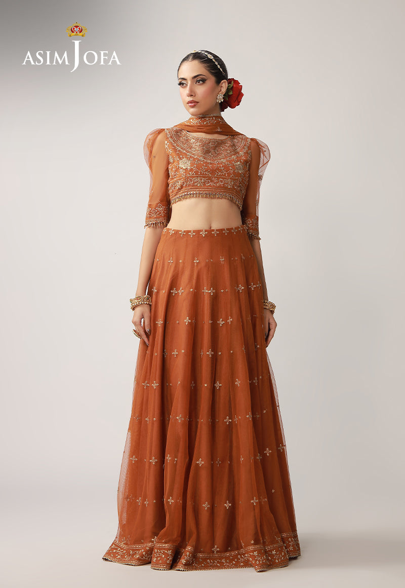 Asim Jofa | Layaan Festive Collection | AJULO-01 by Asim Jofa - Designer Dress  - Type : Ladies Clothes - Available at Libayah - 100% Original 