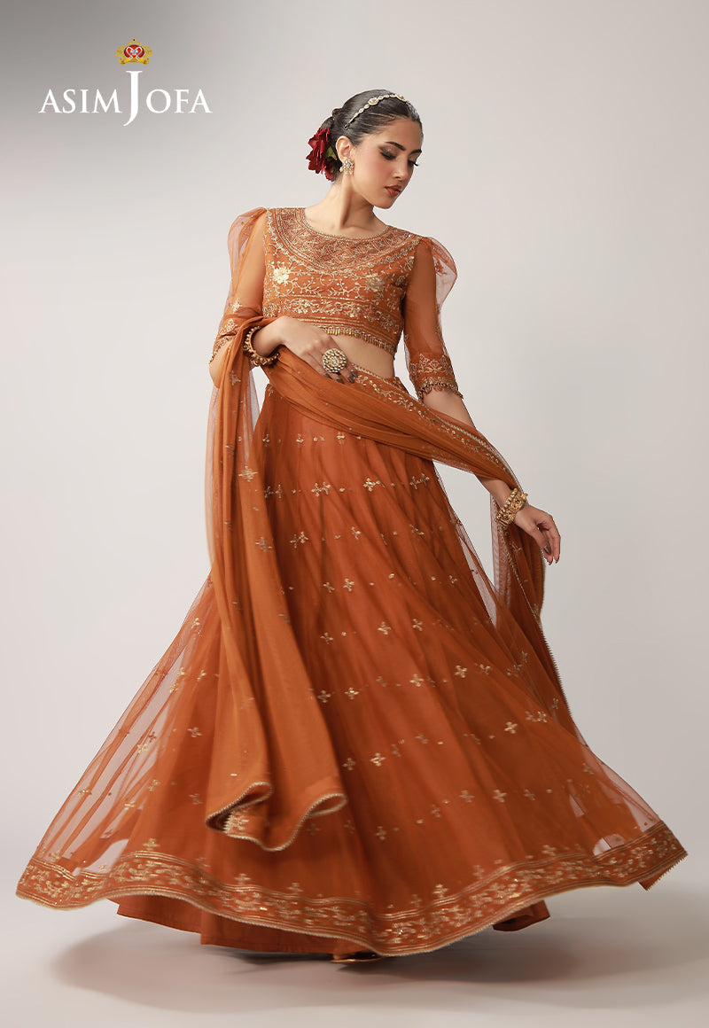 Asim Jofa | Layaan Festive Collection | AJULO-01 by Asim Jofa - Designer Dress  - Type : Ladies Clothes - Available at Libayah - 100% Original 