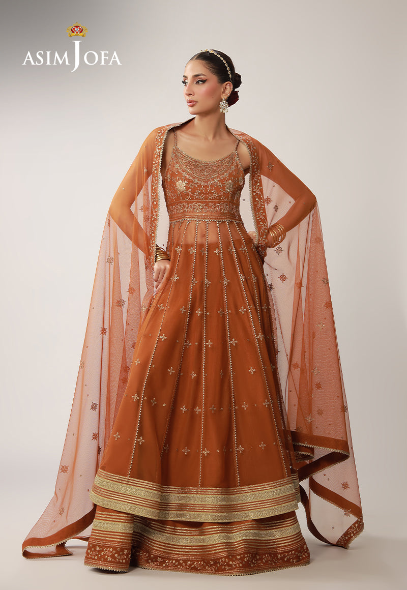 Asim Jofa | Layaan Festive Collection | AJULO-01 by Asim Jofa - Designer Dress  - Type : Ladies Clothes - Available at Libayah - 100% Original 