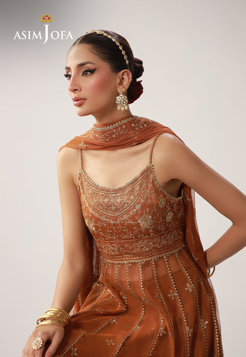 Asim Jofa | Layaan Festive Collection | AJULO-01 by Asim Jofa - Designer Dress  - Type : Ladies Clothes - Available at Libayah - 100% Original 