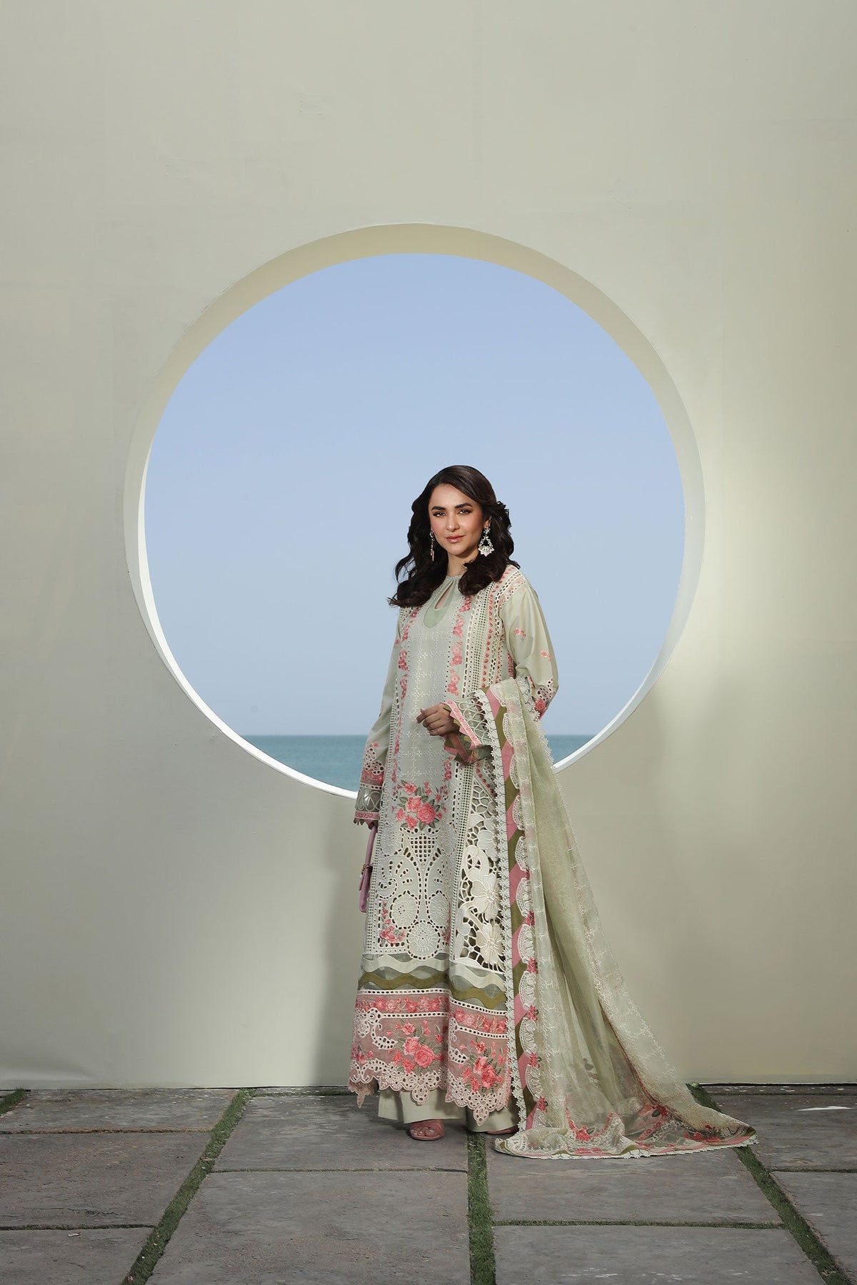 Maryam Hussain | Luxury Lawn 24 | HAVANA by Maryam Hussain - Designer Dress - Type: Ladies Clothes - Available at Libayah - 100% Original