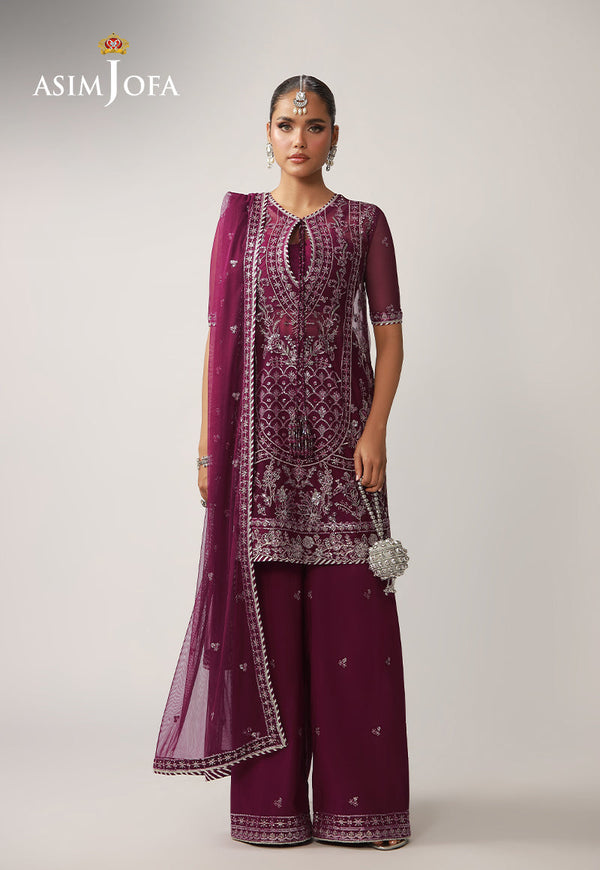 Asim Jofa | Layaan Festive Collection | AJULO-04 by Asim Jofa - Designer Dress  - Type : Ladies Clothes - Available at Libayah - 100% Original 