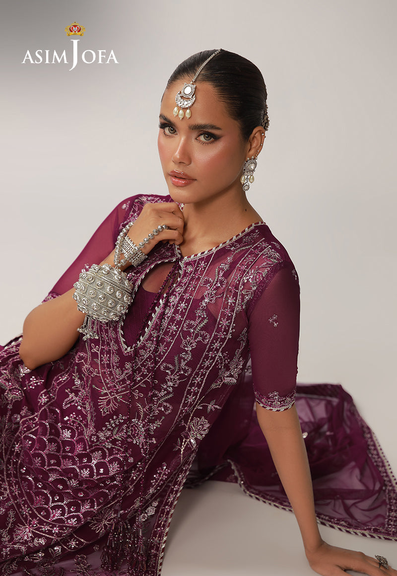 Asim Jofa | Layaan Festive Collection | AJULO-04 by Asim Jofa - Designer Dress  - Type : Ladies Clothes - Available at Libayah - 100% Original 