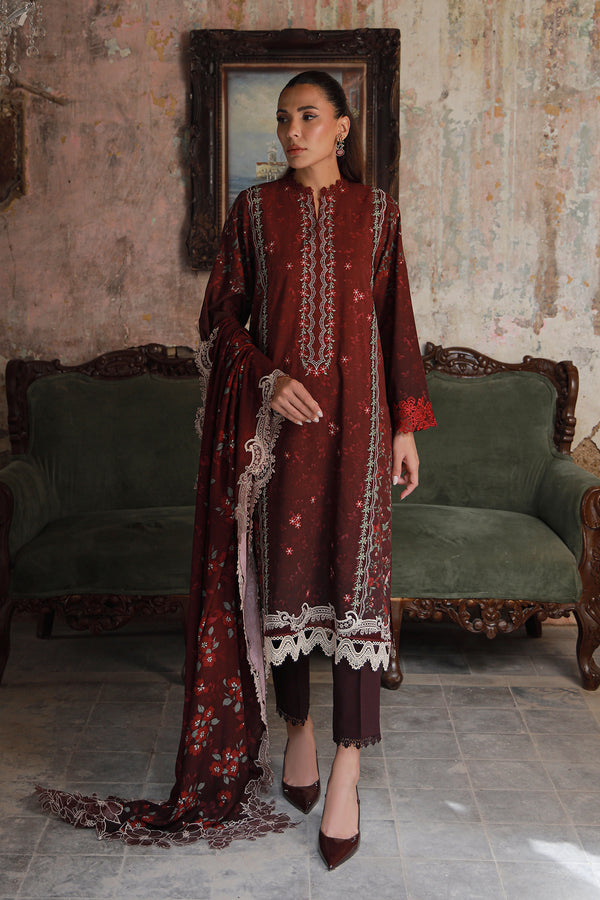 Sahar | Fall 25 | Crimson Amour by Sahar - Designer Dress  - Type : Ladies Clothes - Available at Libayah - 100% Original 