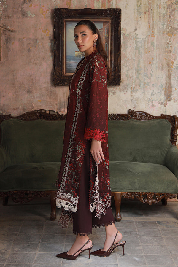 Sahar | Fall 25 | Crimson Amour by Sahar - Designer Dress  - Type : Ladies Clothes - Available at Libayah - 100% Original 