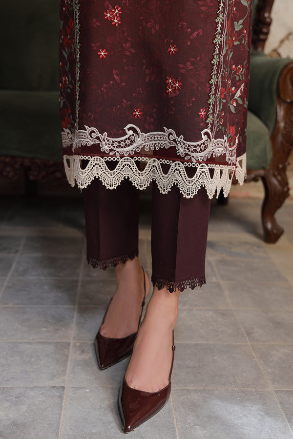 Sahar | Fall 25 | Crimson Amour by Sahar - Designer Dress  - Type : Ladies Clothes - Available at Libayah - 100% Original 