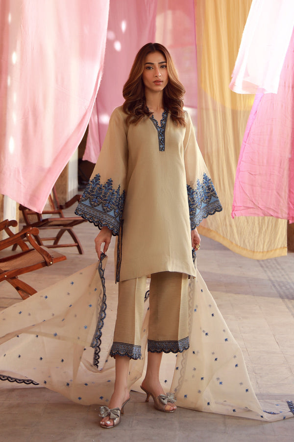 Sahar | Luxe Pret 25 | Gilded Grace by Sahar - Designer Dress - Type: Ladies Clothes - Available at Libayah - 100% Original