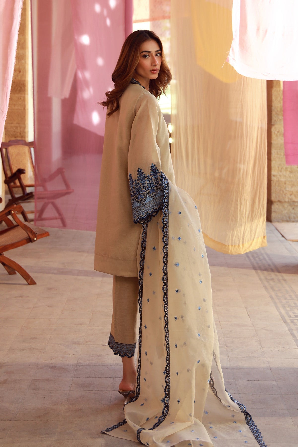 Sahar | Luxe Pret 25 | Gilded Grace by Sahar - Designer Dress - Type: Ladies Clothes - Available at Libayah - 100% Original