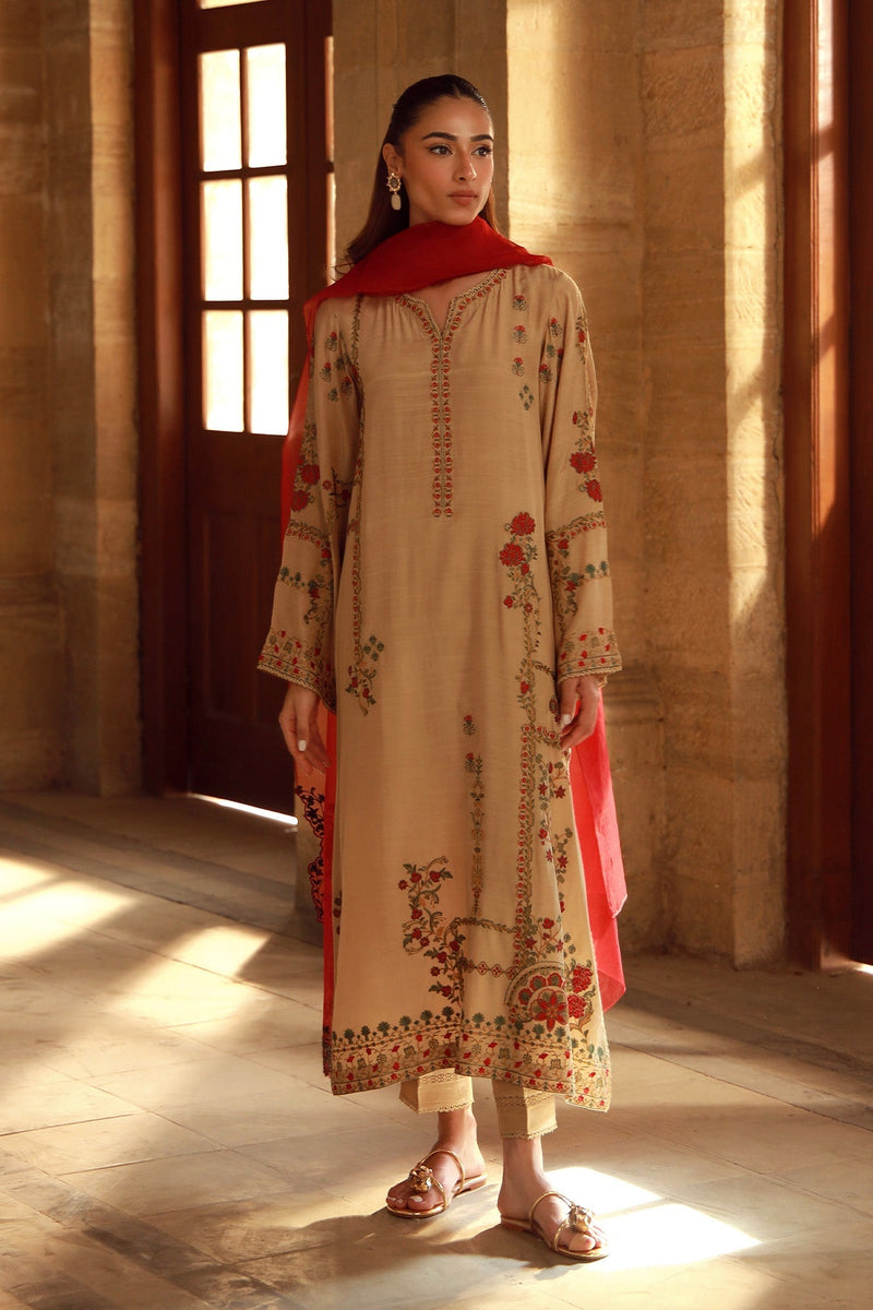 Sahar | Luxe Pret 25 | Crimson Bronze by Sahar - Designer Dress - Type: Ladies Clothes - Available at Libayah - 100% Original