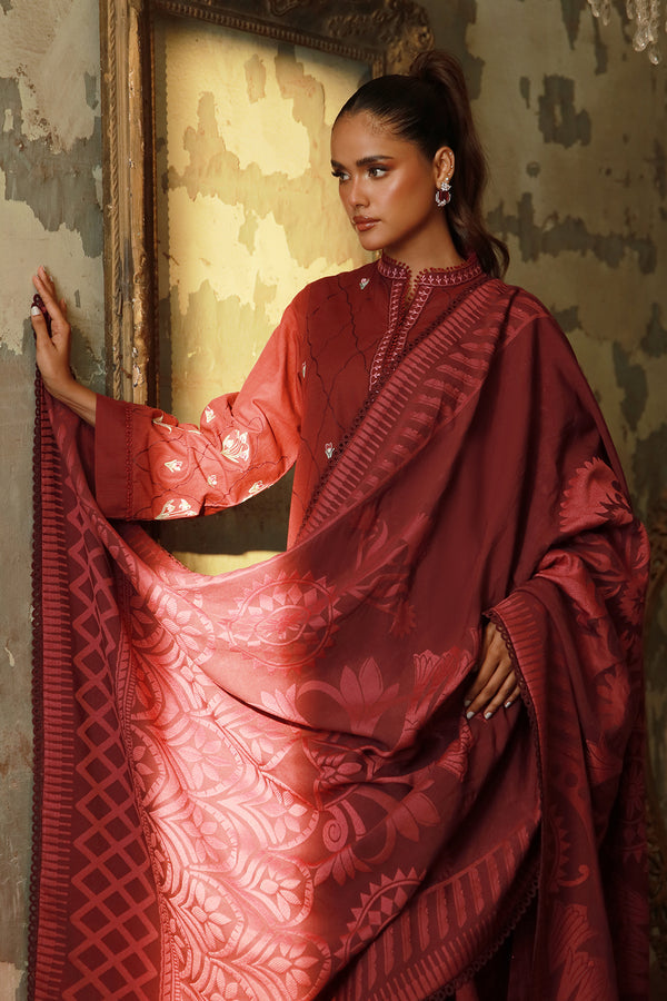 Sahar | Fall 25 |Royal Berry by Sahar - Designer Dress  - Type : Ladies Clothes - Available at Libayah - 100% Original 