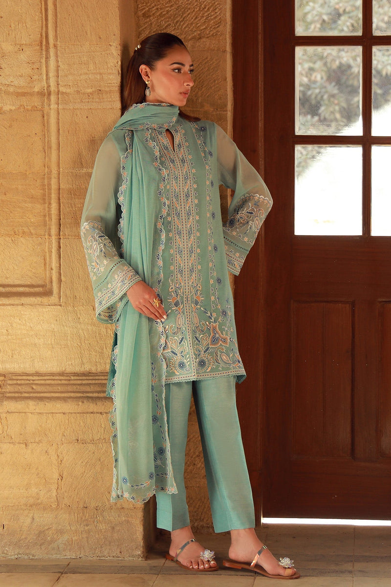 Sahar | Luxe Pret 25 | Persian Turquoise by Sahar - Designer Dress - Type: Ladies Clothes - Available at Libayah - 100% Original