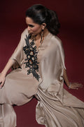 Wardha Saleem | Luxury Pret Fusion Wear | SAHARA DRAPE WITH PANTS (2PC) by Wardha Saleem - Designer Dress - Type: Ladies Clothes - Available at Libayah - 100% Original