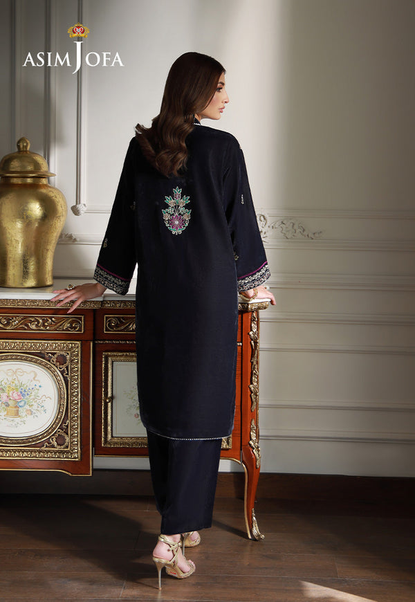 Asim Jofa | Velvet Edit | AJVG-11 by Asim Jofa - Designer Dress - Type: Ladies Clothes - Available at Libayah - 100% Original