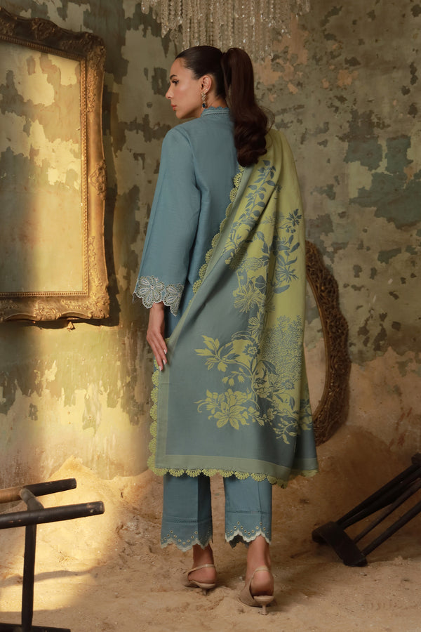 Sahar | Fall 25 | Aqua Meadow by Sahar - Designer Dress  - Type : Ladies Clothes - Available at Libayah - 100% Original 